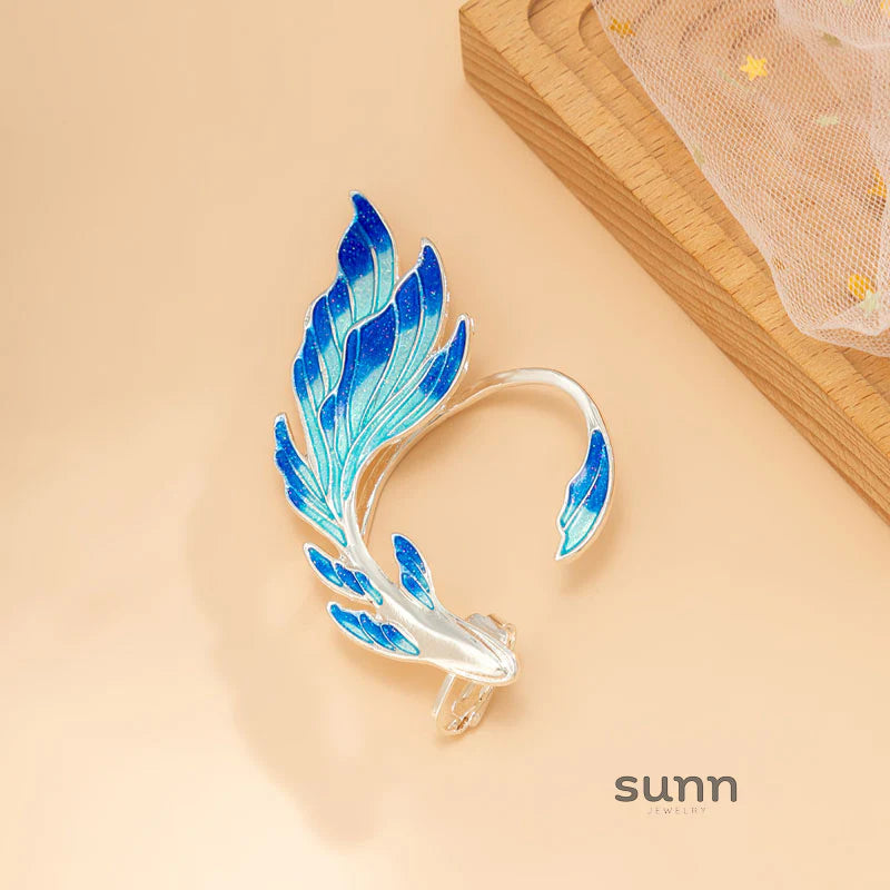 Chanelle Painted Goldfish Earrings