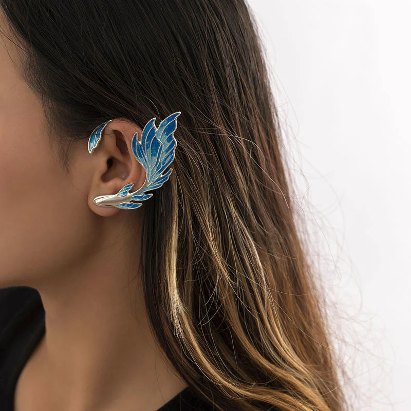 Chanelle Painted Goldfish Earrings