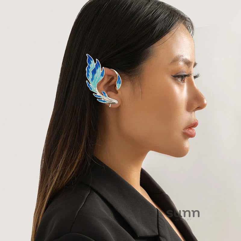 Chanelle Painted Goldfish Earrings