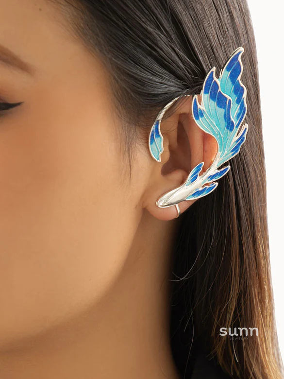 Chanelle Painted Goldfish Earrings