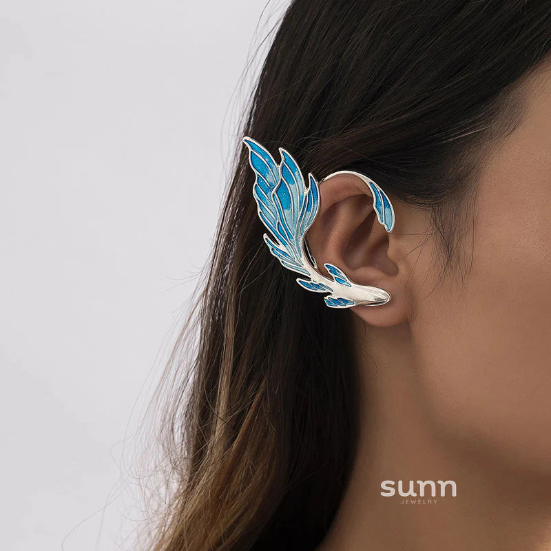 Chanelle Painted Goldfish Earrings