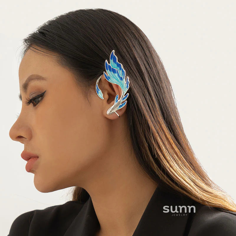 Chanelle Painted Goldfish Earrings