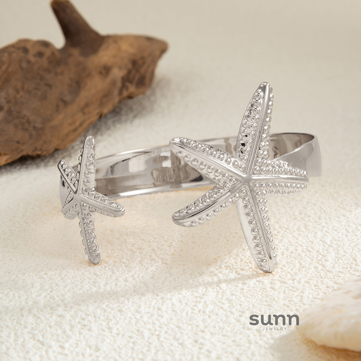Chanelle Starfish Open Arm Cuff [UUF49X2R]