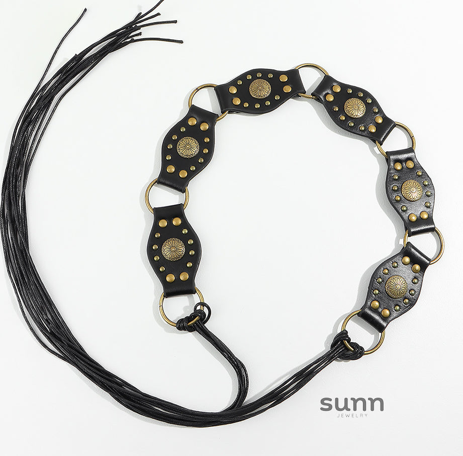 Channing Rivet Chain Belt [KGGWNHWL]