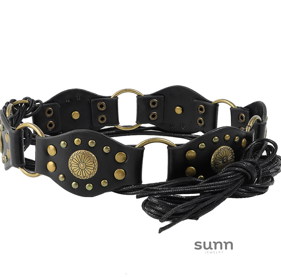 Channing Rivet Chain Belt [IBA01JP4]