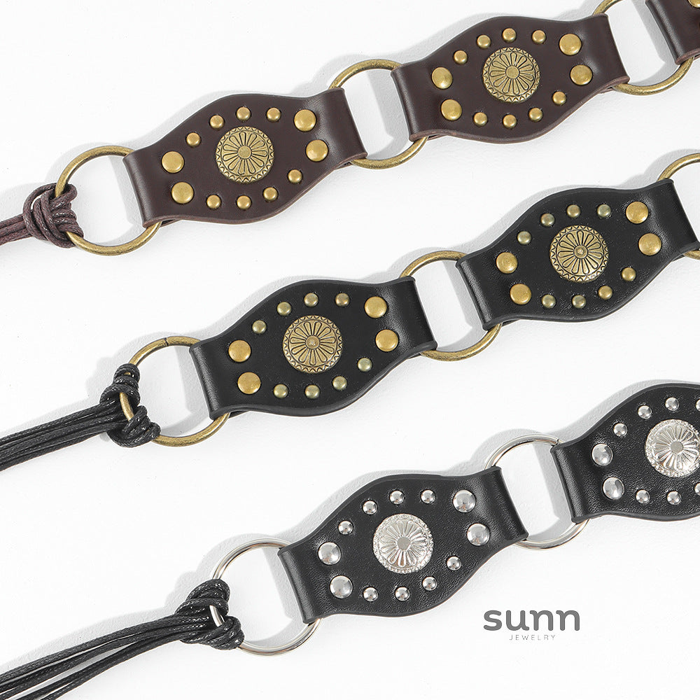 Channing Rivet Chain Belt [0FBPZ21L]