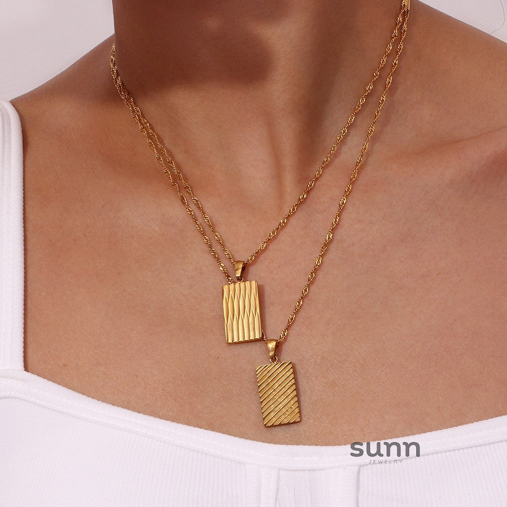 Chantal Layered Celestial Necklace [GU6P9CBQ]