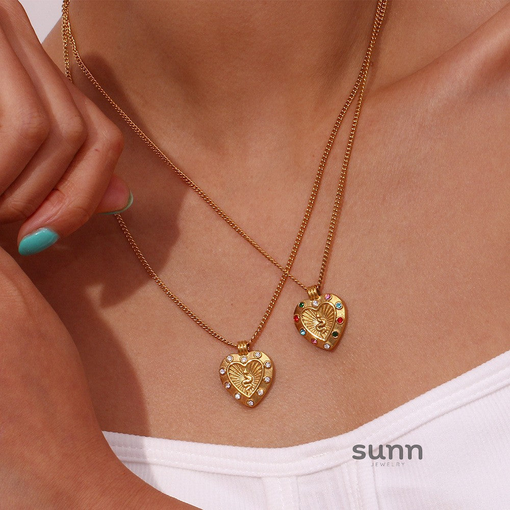 Chantal Layered Celestial Necklace [JRHF9XK6]