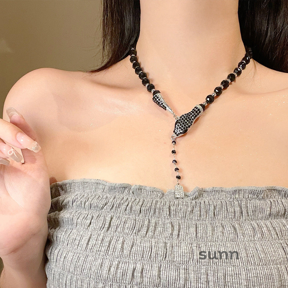 Chantelle Black Serpent Choker [3FPQFKHG]