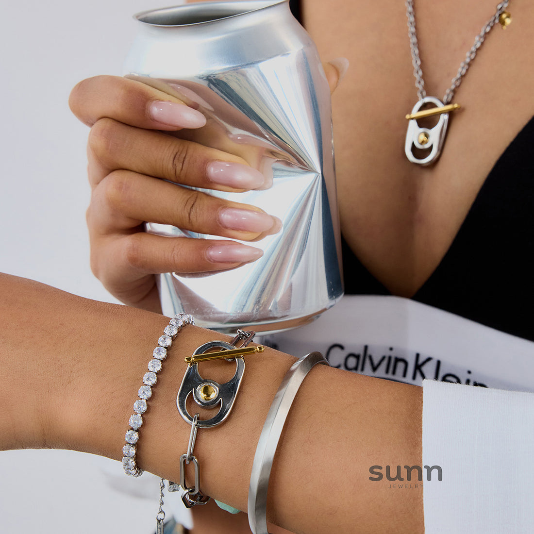 Charisma Luxe Can Tab Bracelet [8Y2URSYH]