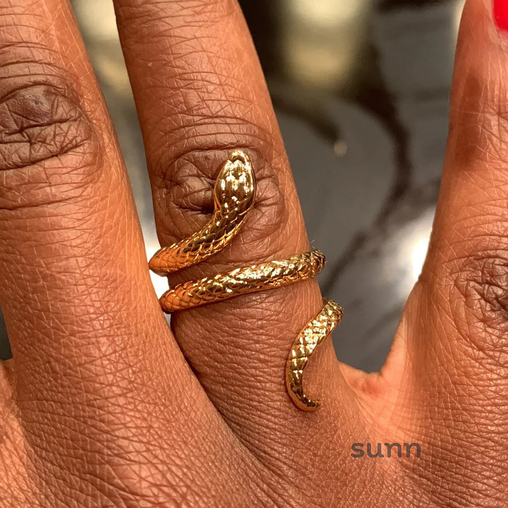 Charlee Adjustable Serpent Rings