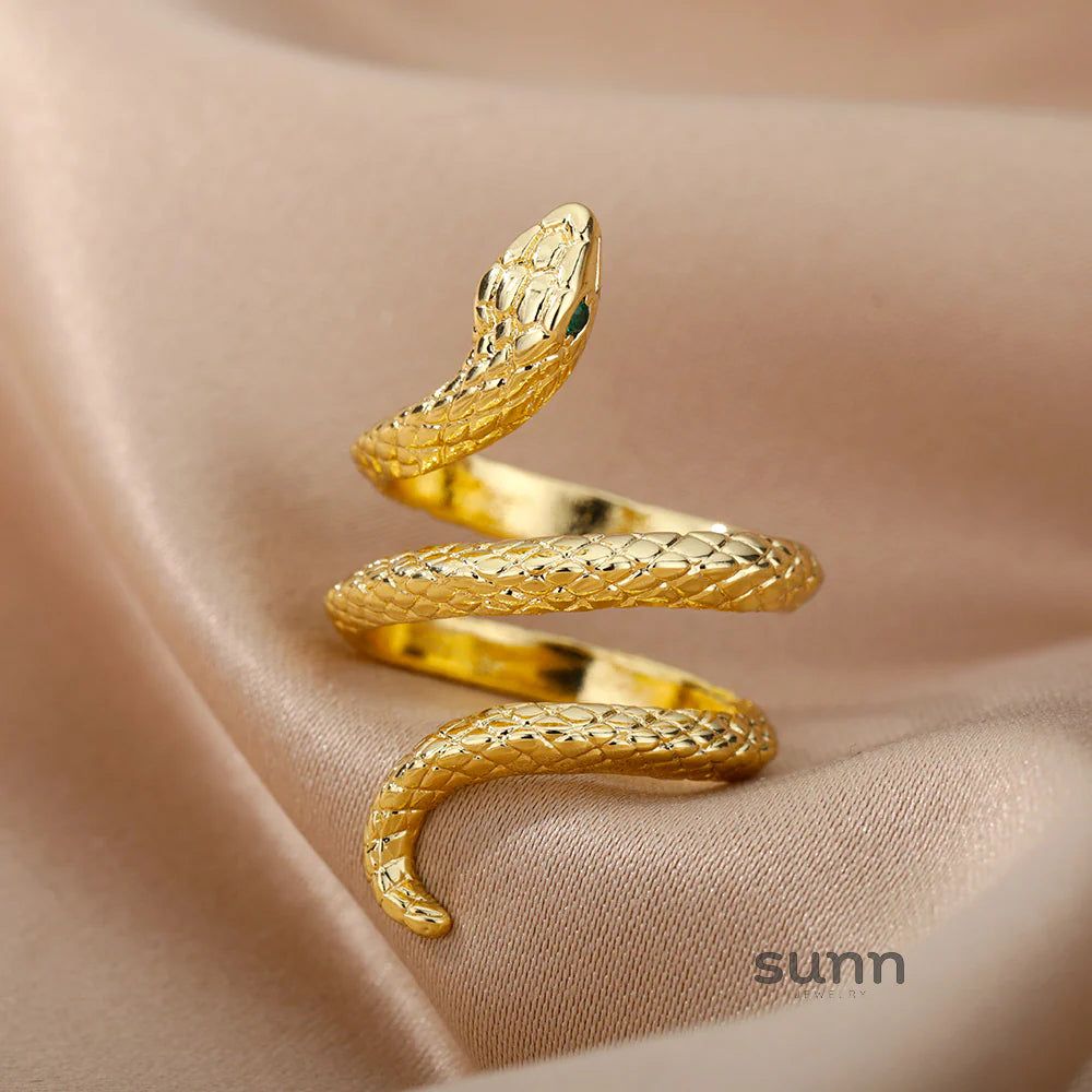 Charlee Adjustable Serpent Rings