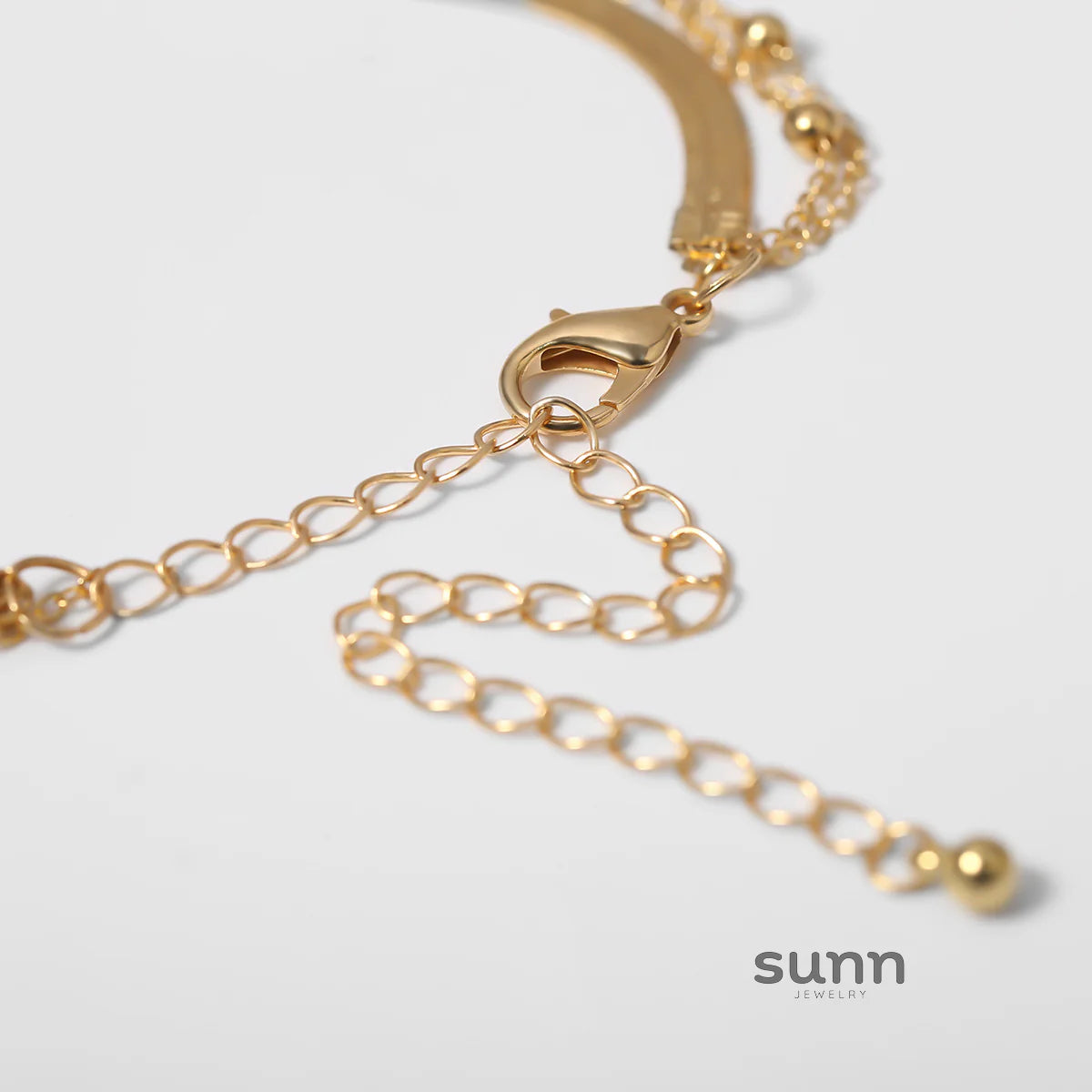 Charleston Layered Pearl Chain Necklace