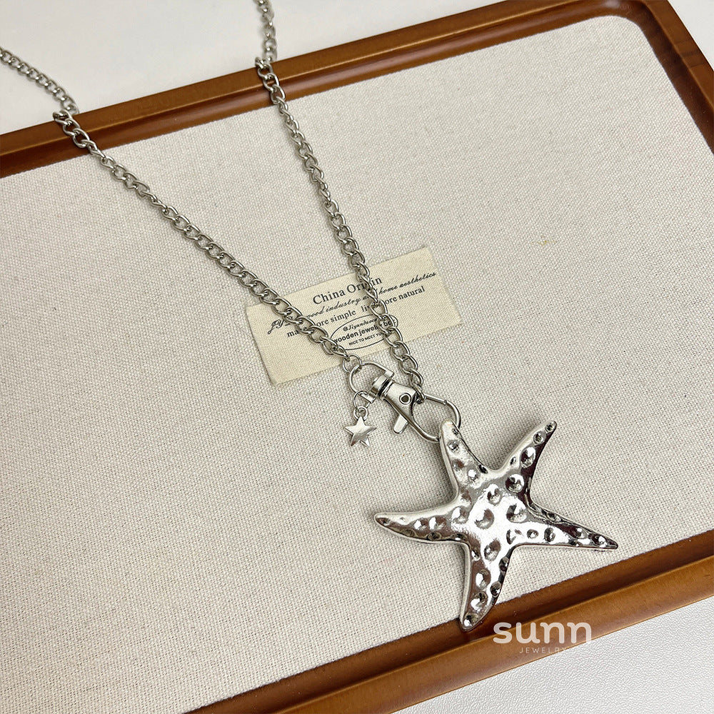 Charleston Y2K Starfish Necklace [JPXZEU5S]