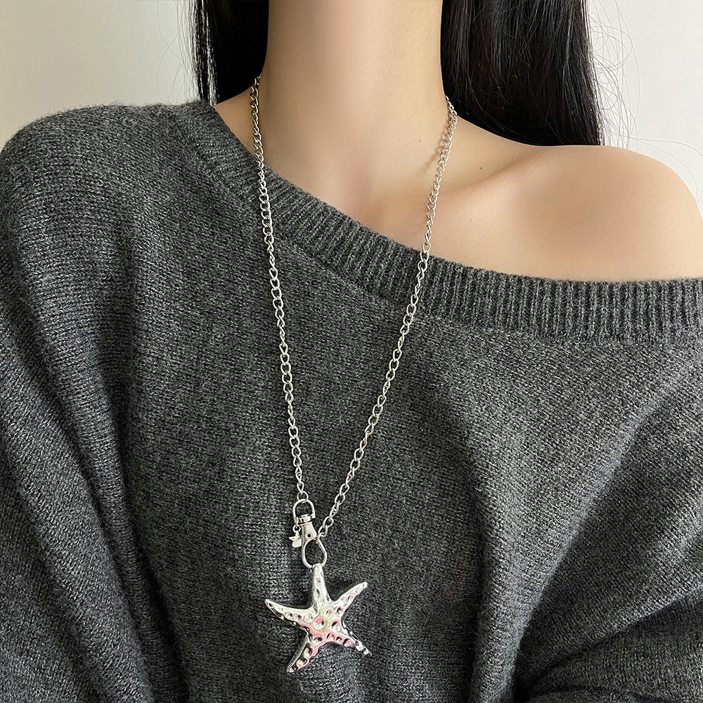 Charleston Y2K Starfish Necklace [4UJVI2BO]