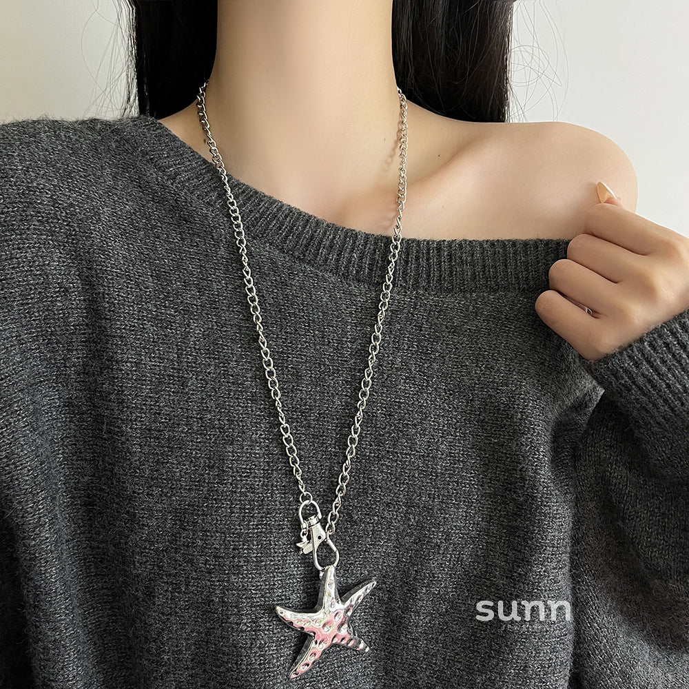 Charleston Y2K Starfish Necklace [4UJVI2BO]