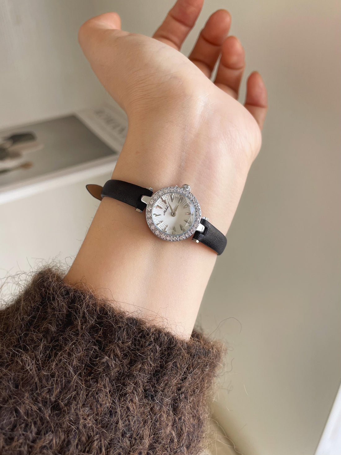 Charlette Dainty Rhinestone Watch