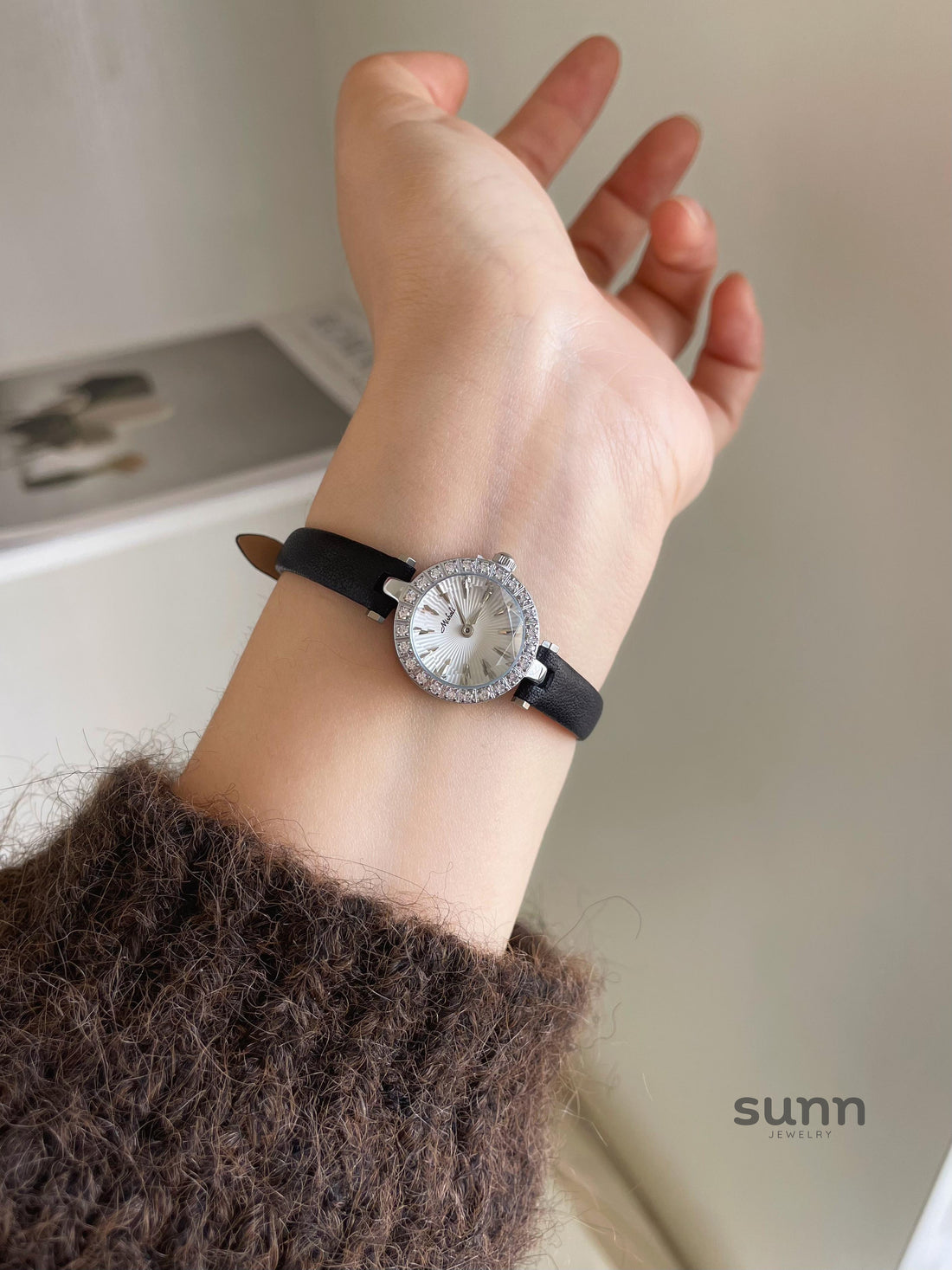 Charlette Dainty Rhinestone Watch