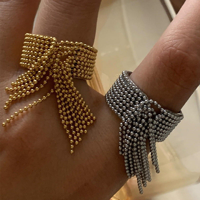 Charli Tassel Open Ring [NHP9M2RJ]