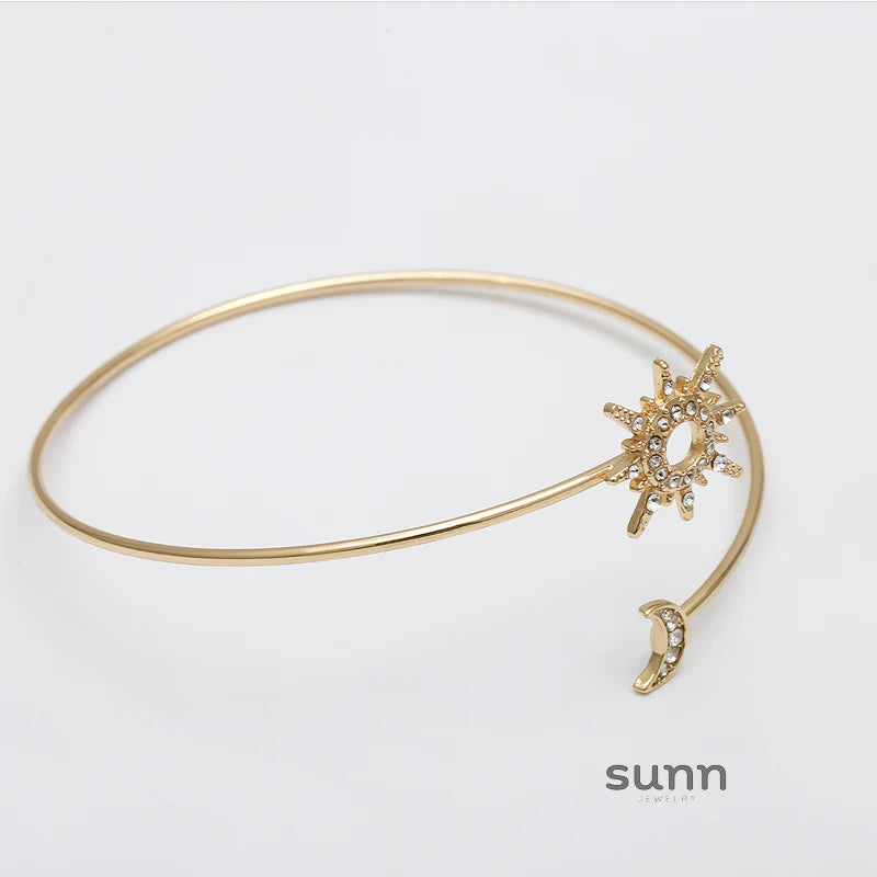 Charlotte Celestial Cuff Bracelet