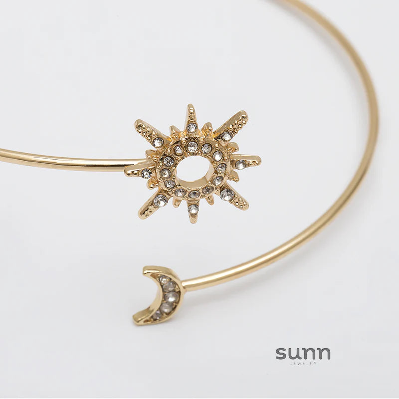 Charlotte Celestial Cuff Bracelet
