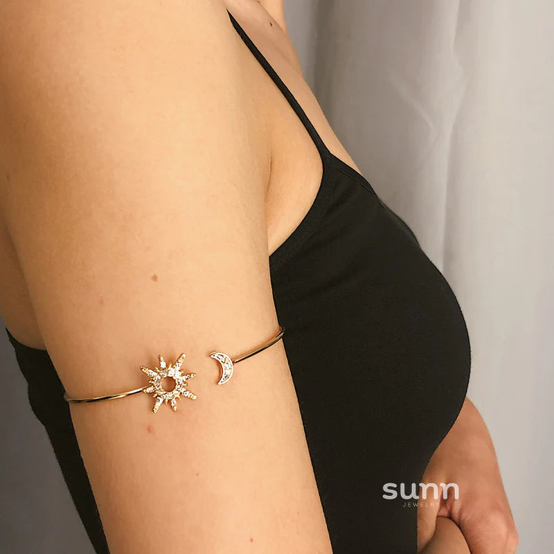 Charlotte Celestial Cuff Bracelet