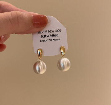 Charly Frosted Ball Earrings [L9777NL1]