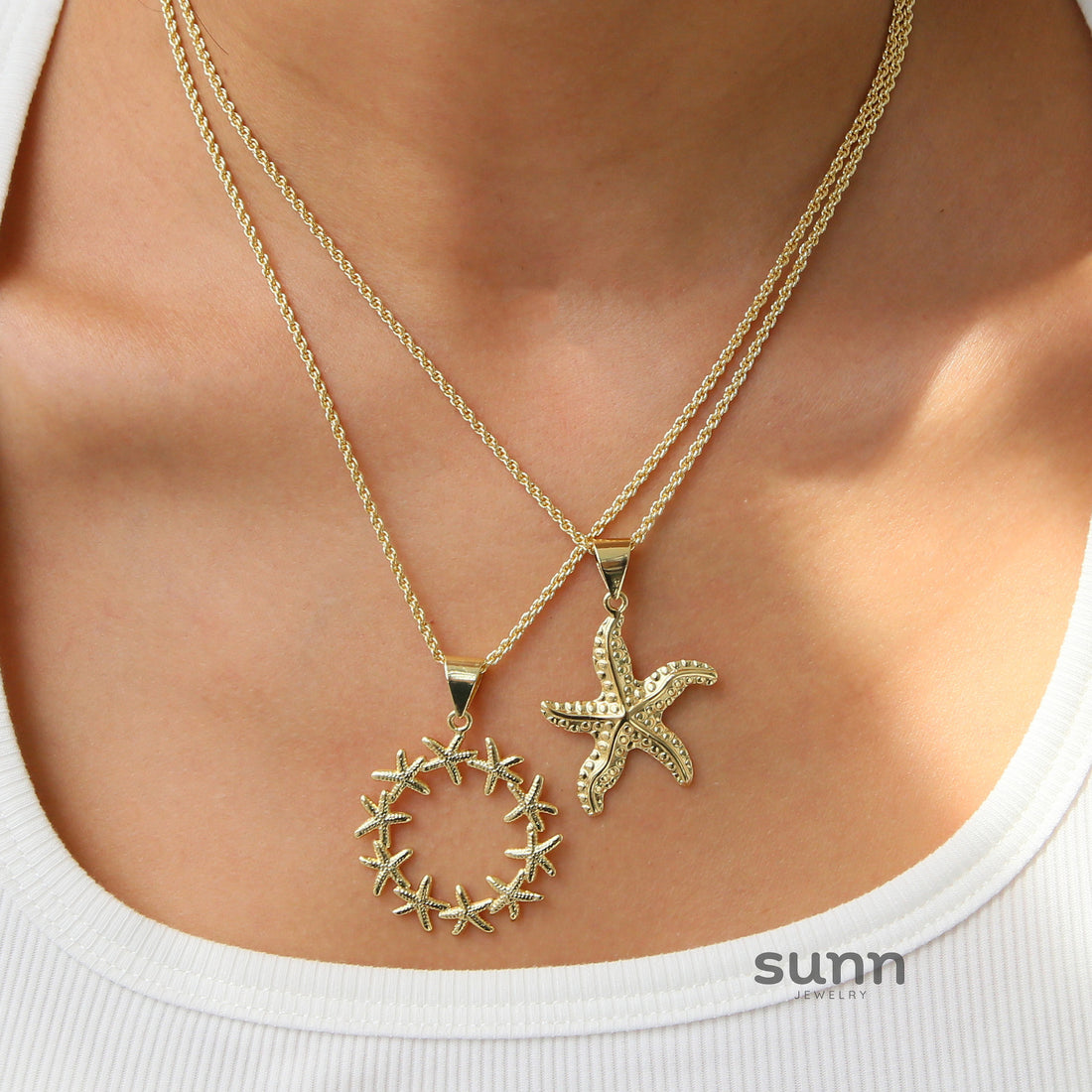 Charlye Coastal Charm Necklace [4UZRELCI]