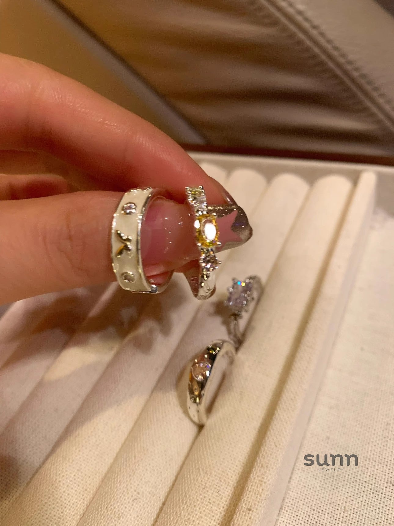 Chava Zircon Stackable Ring [9PGWJ1FG]