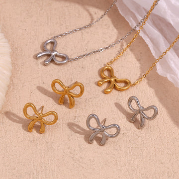Chavy Sweet Bow Adornment Set [0DSFM20Q]