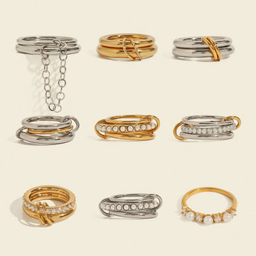 Cherry Stackable Rings Collection [THBYBMVN]