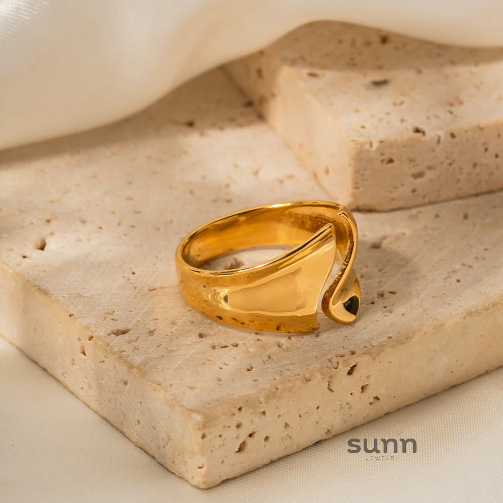 Chevelle Sculptural Open Ring