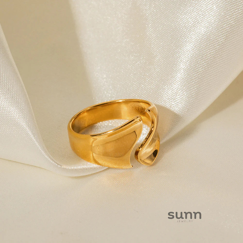 Chevelle Sculptural Open Ring