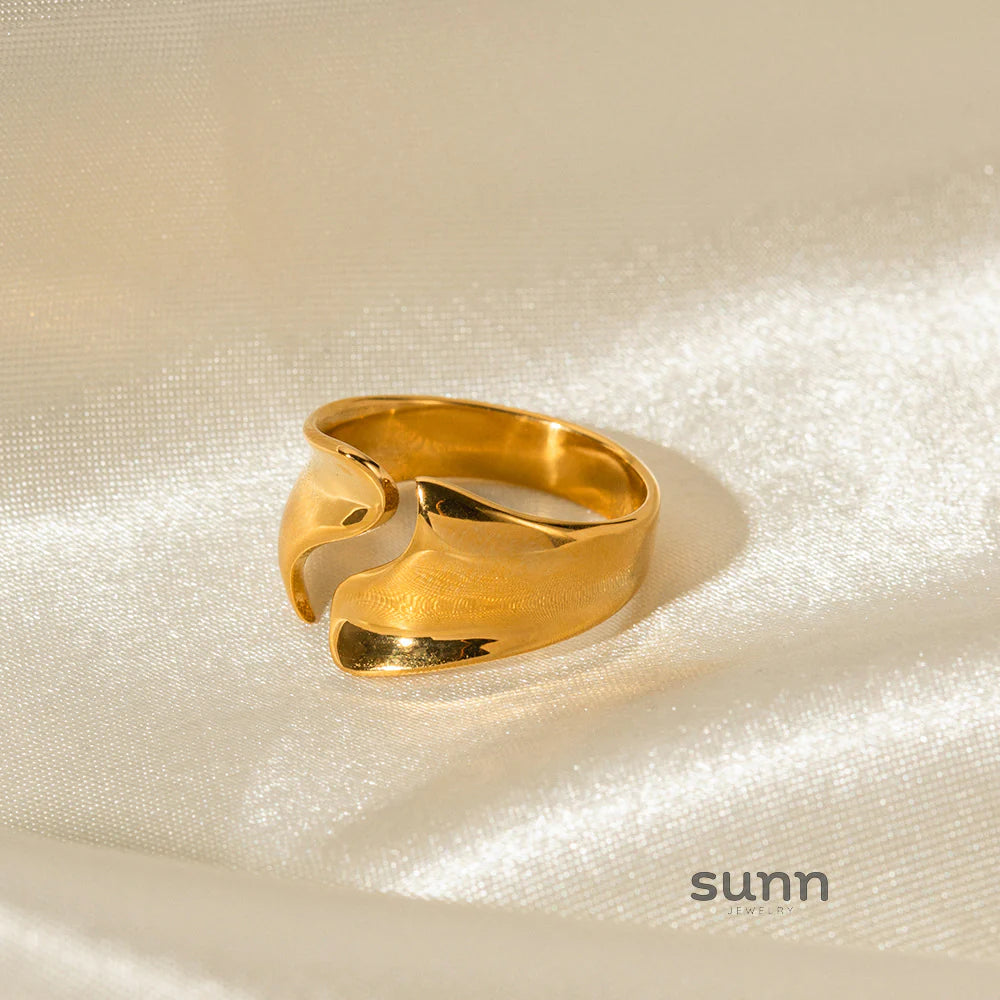Chevelle Sculptural Open Ring