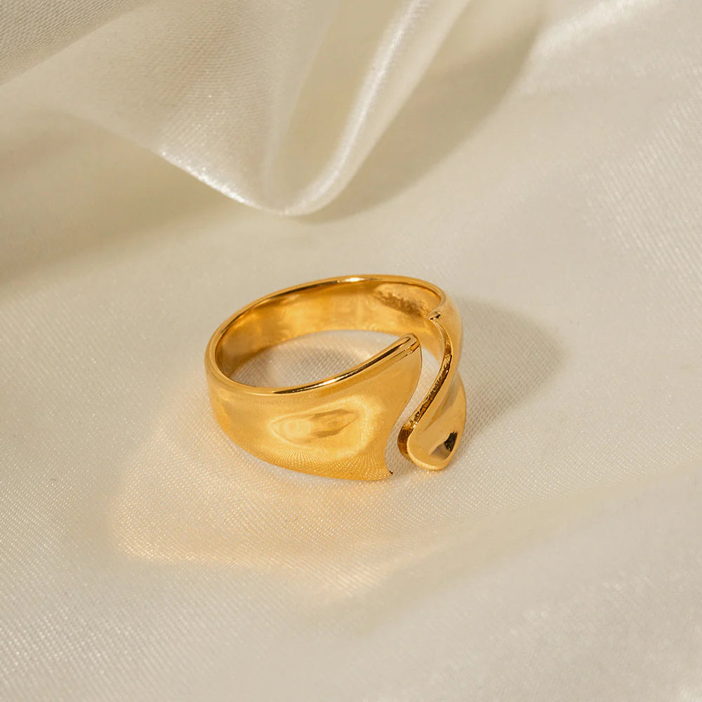 Chevelle Sculptural Open Ring