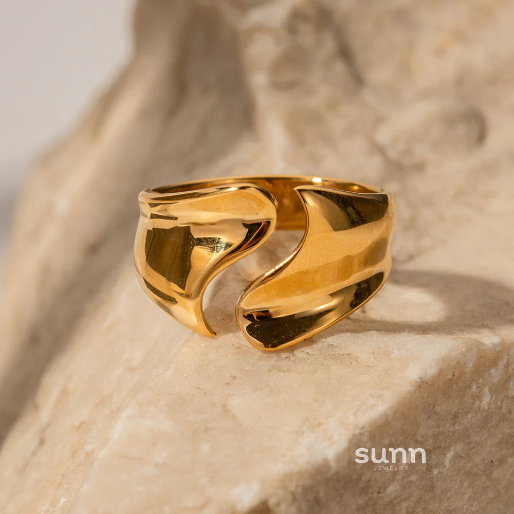 Chevelle Sculptural Open Ring