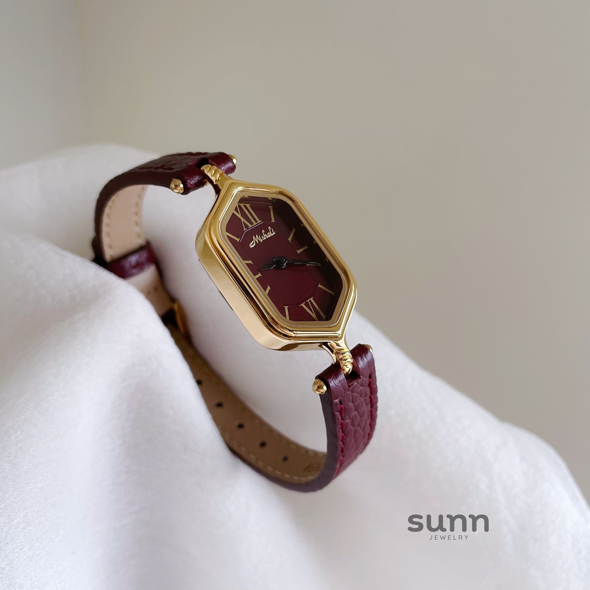 Chidera Vintage Leather Watch [XDLAYPEE]