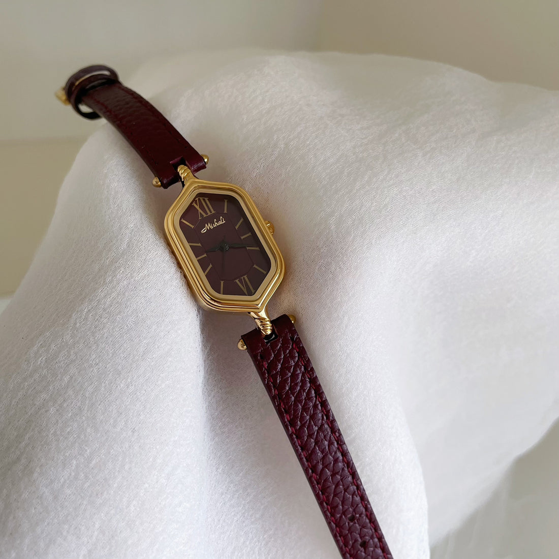 Chidera Vintage Leather Watch [KDDSX04D]