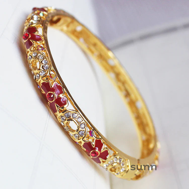 Chimamanda Ornate Cloisonne Bangle