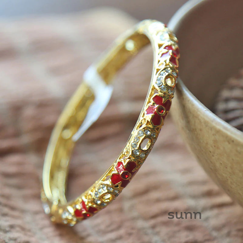 Chimamanda Ornate Cloisonne Bangle