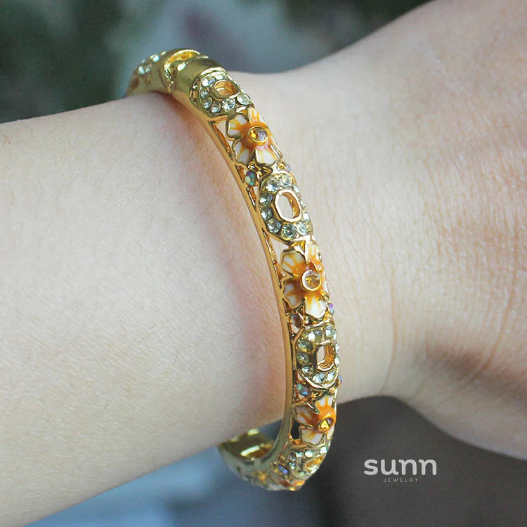 Chimamanda Ornate Cloisonne Bangle