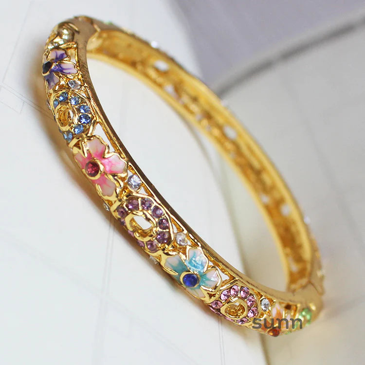 Chimamanda Ornate Cloisonne Bangle