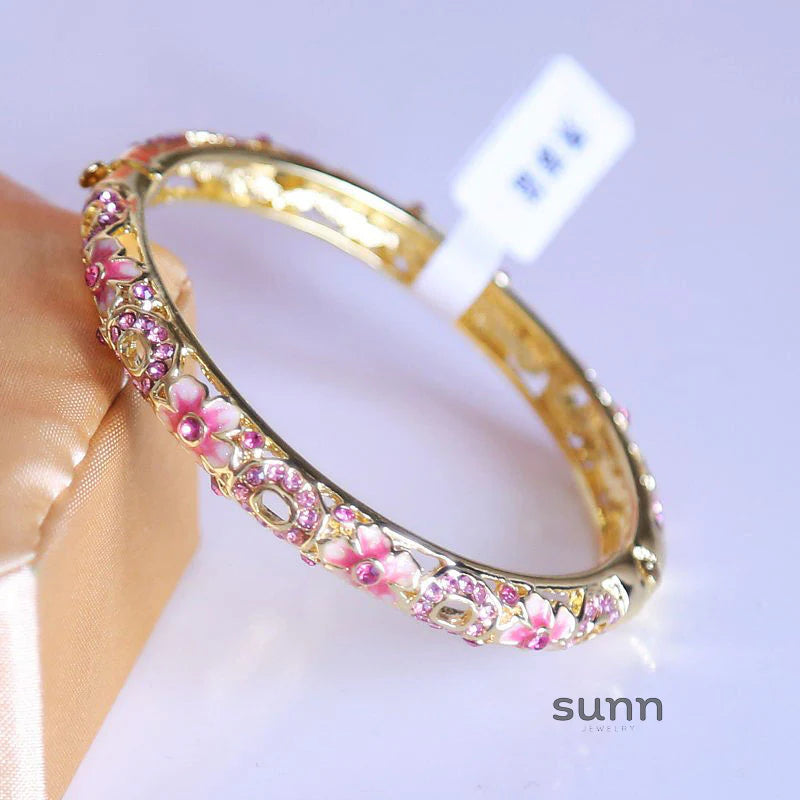 Chimamanda Ornate Cloisonne Bangle