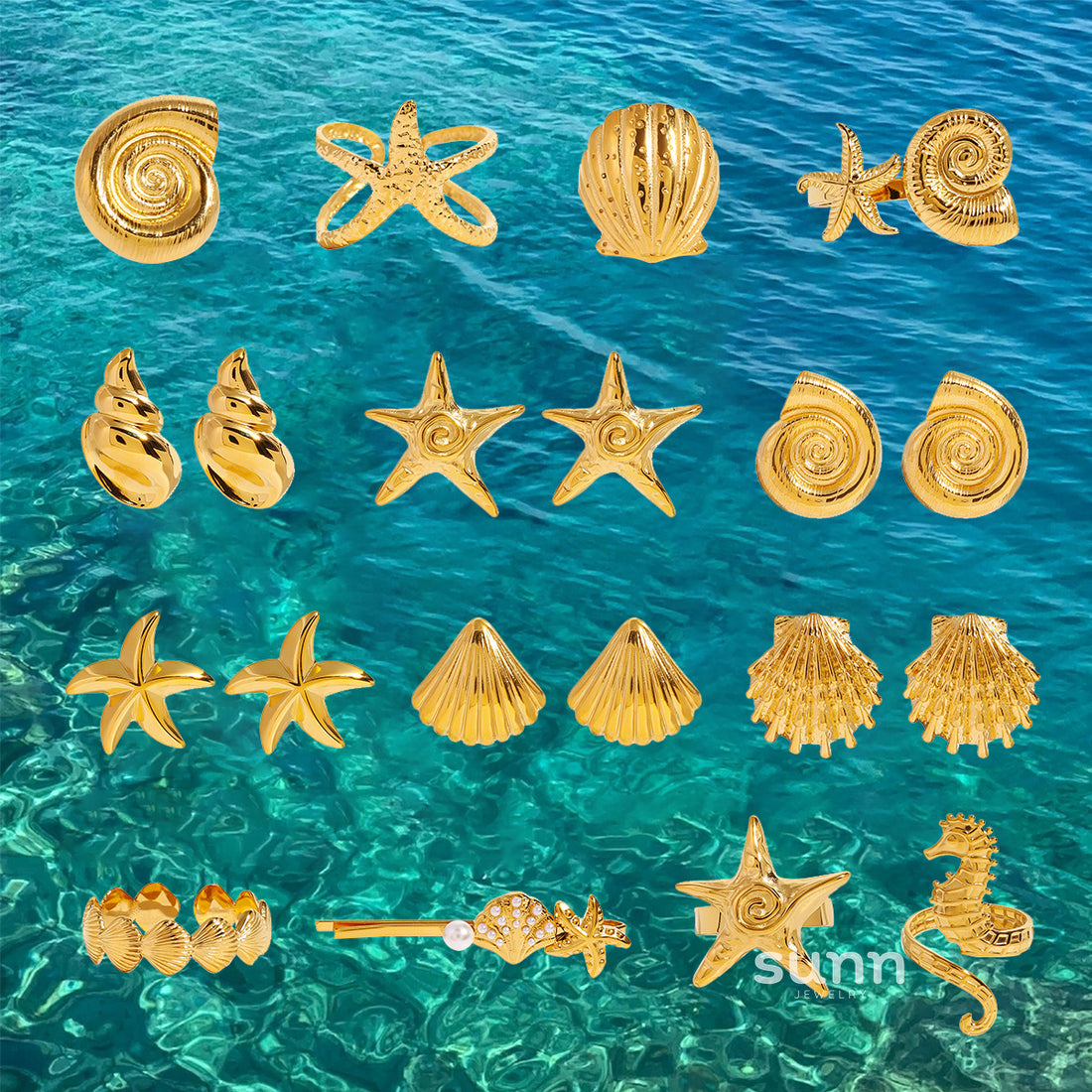 Chioma Delicate Starfish Jewelry [EI5MPHAA]