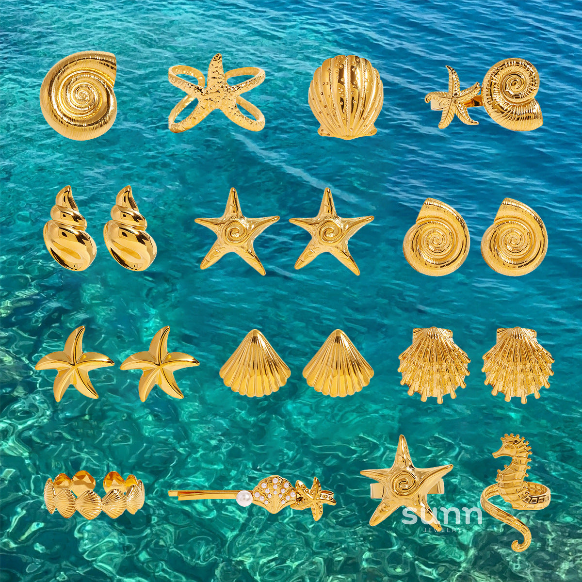 Chioma Delicate Starfish Jewelry [FT80Y2VY]