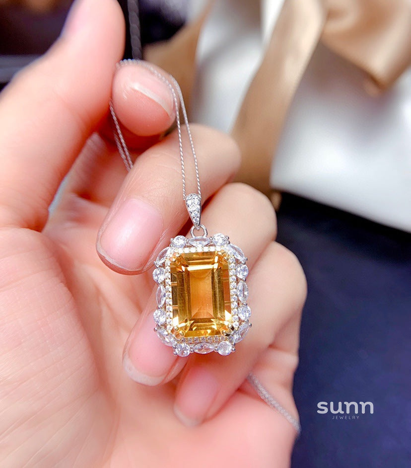Chizara Golden Citrine Set [1LDUEIRC]