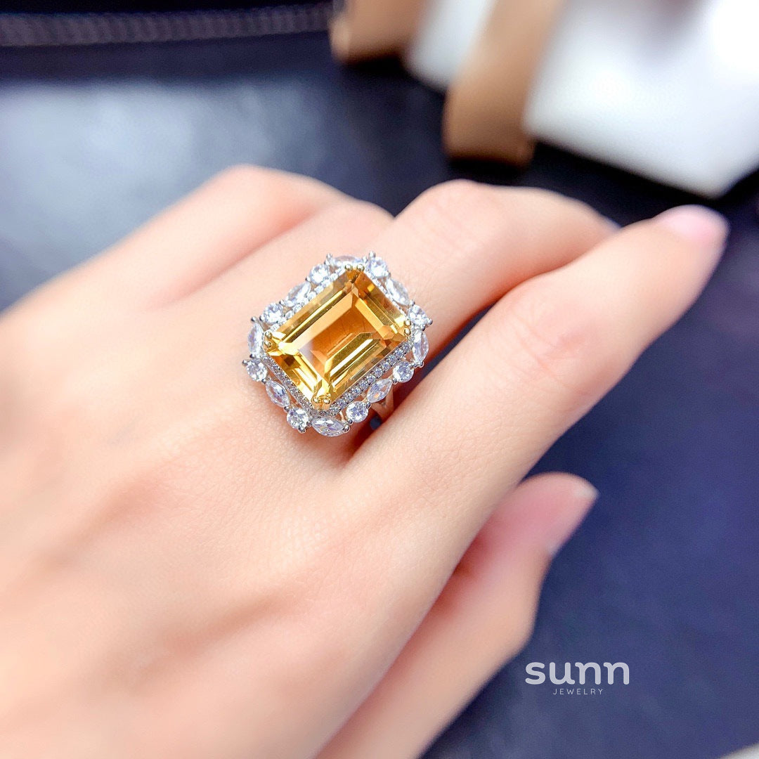 Chizara Golden Citrine Set [37HJS9PL]