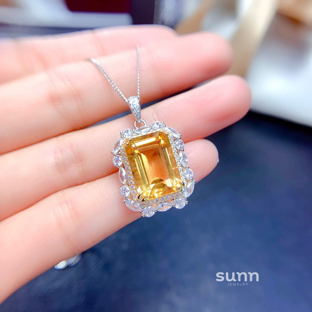 Chizara Golden Citrine Set [QHBKHM4S]
