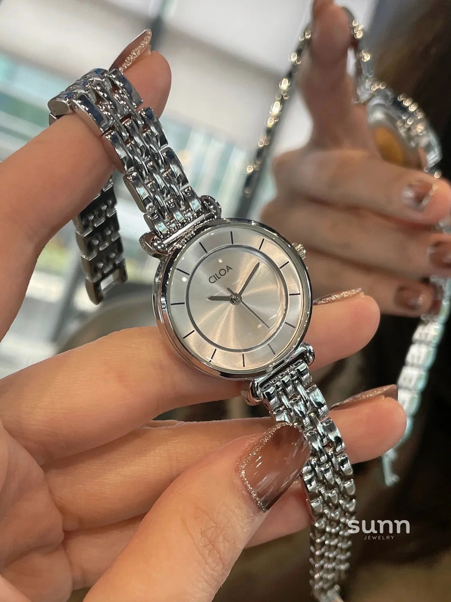 Chizaram Luxe Steel Watch