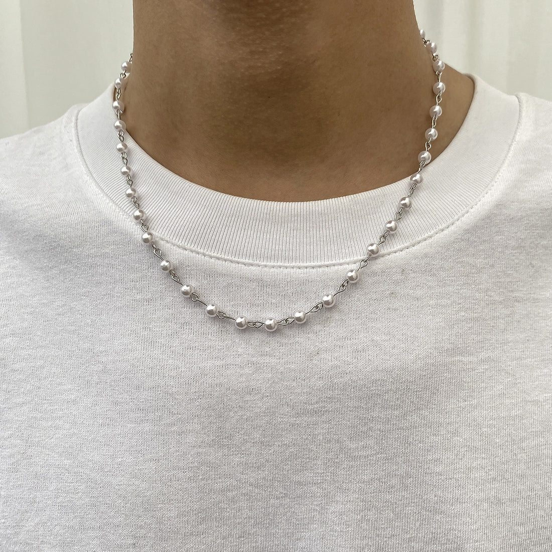 Chloe Spliced Pearl Necklace [68YAXKKJ]
